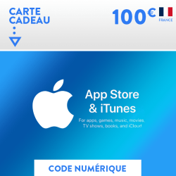 Carte iTunes - Apple - 100€ FR