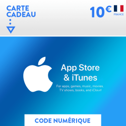 Carte iTunes - Apple - 10€ FR