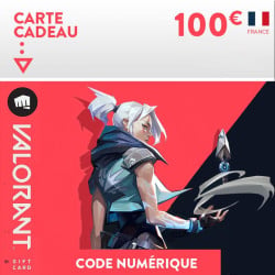 Carte Valorant - 100€ FR